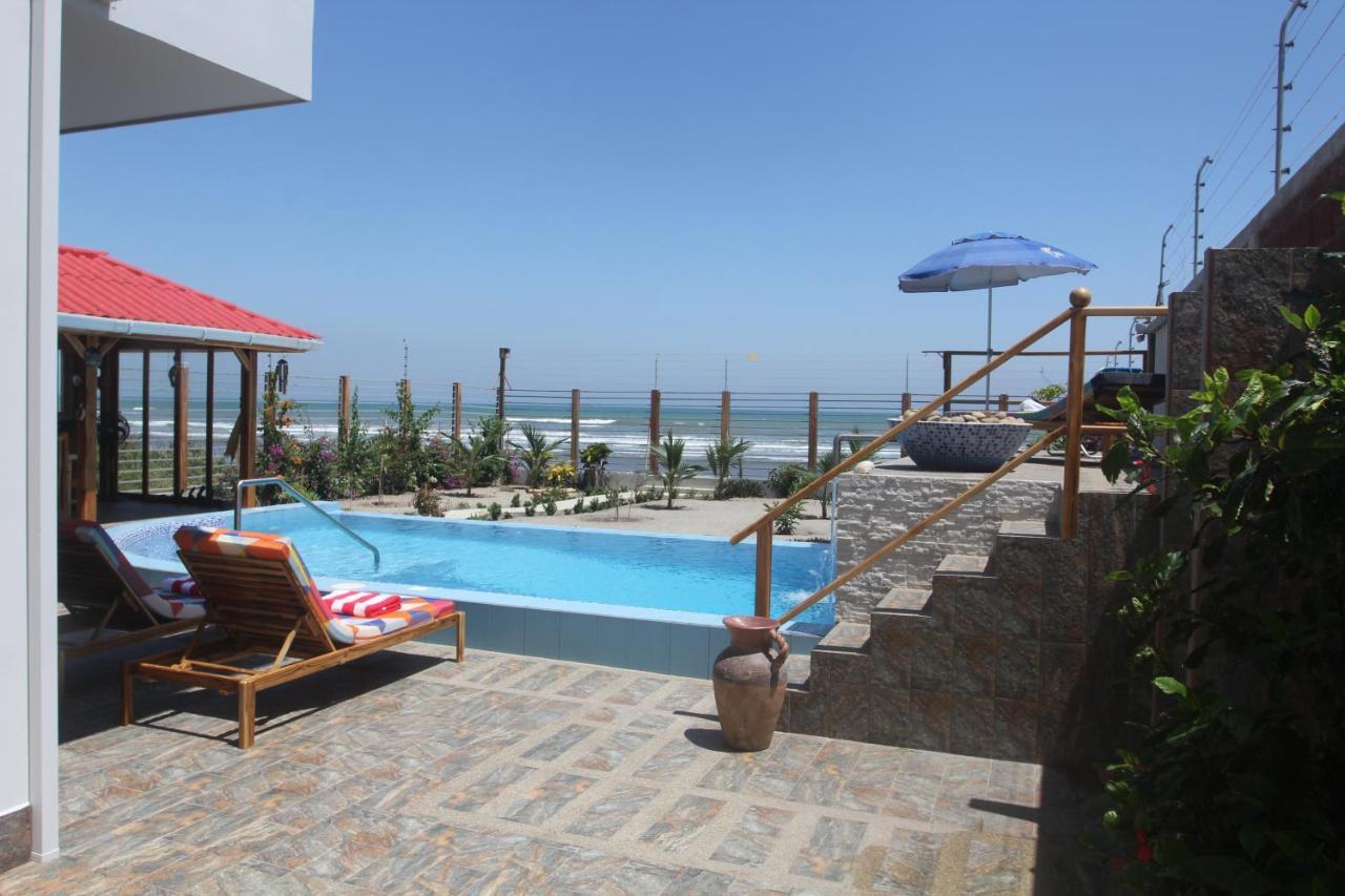 El Ocaso Oceanfront Apartment Canoa Ngoại thất bức ảnh