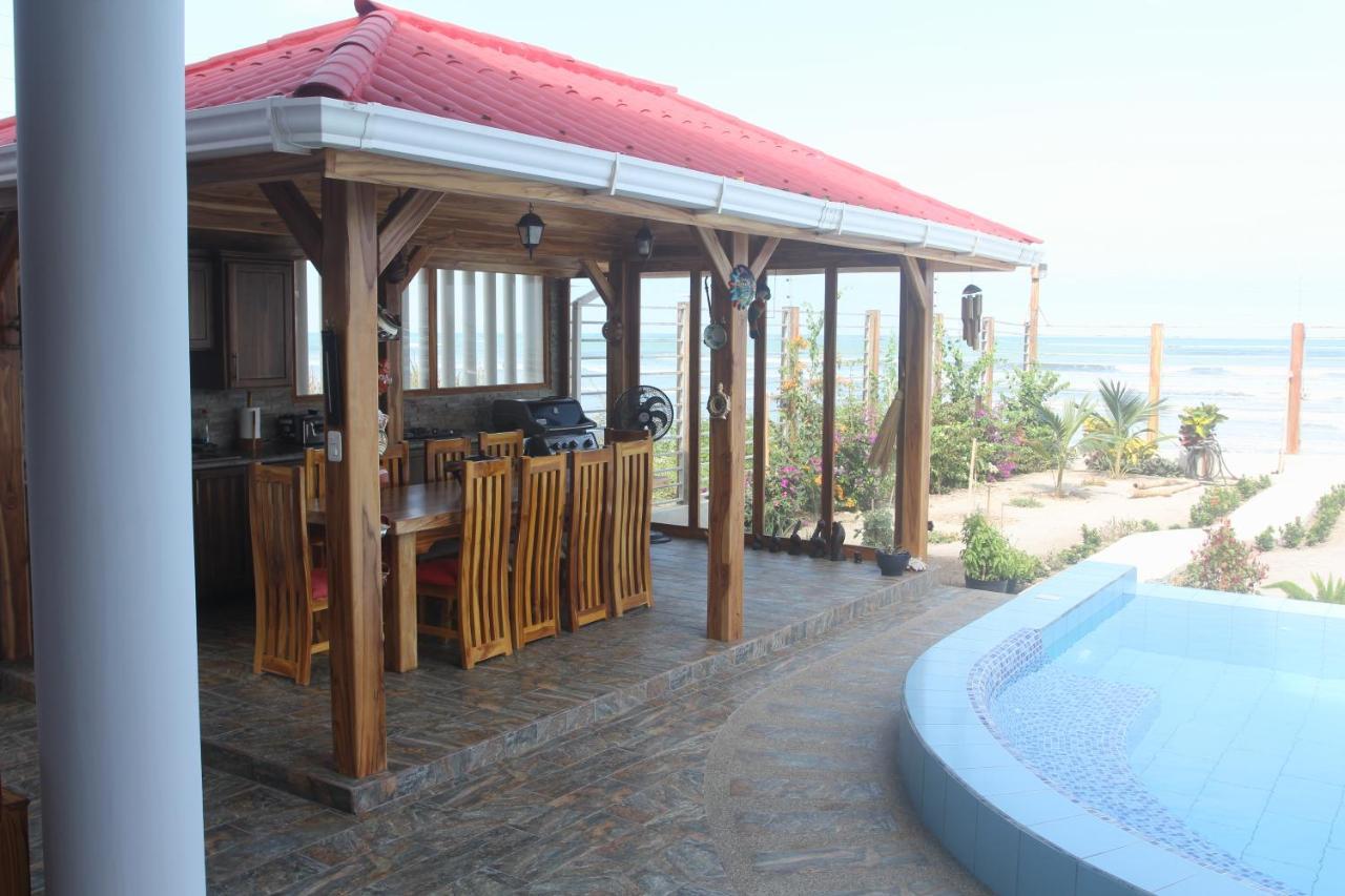 El Ocaso Oceanfront Apartment Canoa Ngoại thất bức ảnh